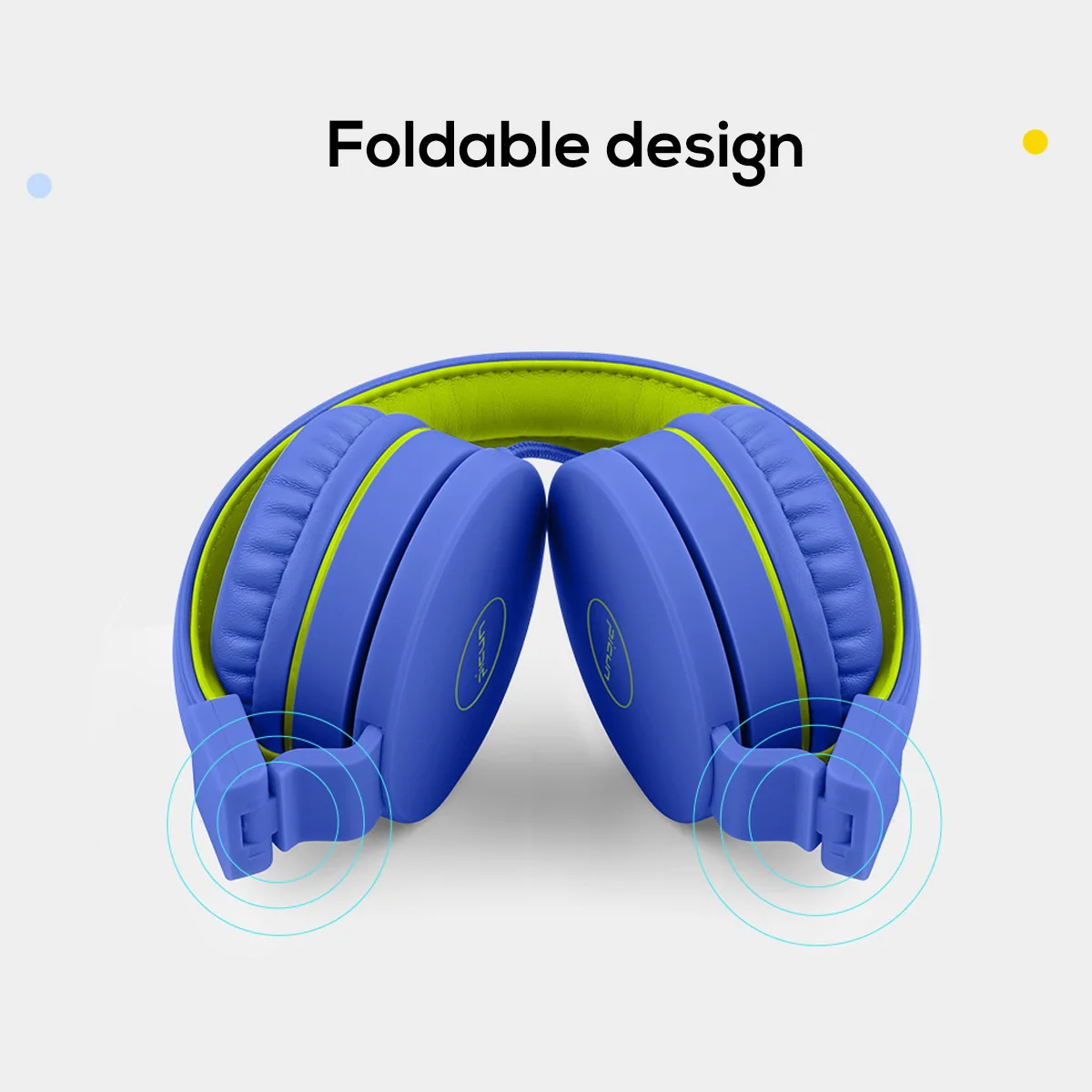 Foldable Wired Kids Headphones 85dB Safely Child Over Ear Headphone 3 5mm Headset For Phone MP3 Children Kids Gift