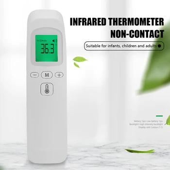 

Hand-held Baby Adult Temperatures Portable Non-contact IR Infrared Thermometers Digital Forehead Temperature