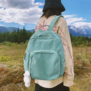 

2020 new women's backpack Korean version ladies backpack casual simple ladies backpack