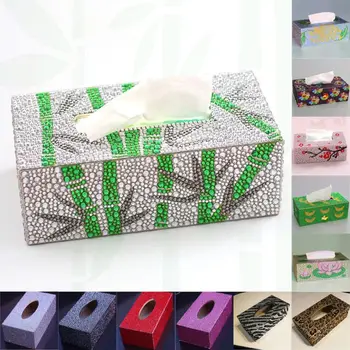 

Special Shape Diamond Painting DIY Roll Tissue Box Jewelry Storage Cross Stitch