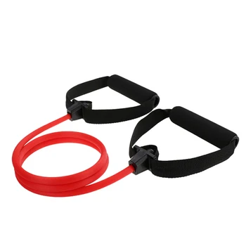 

120cm Yoga Pull Rope Elastic Resistance Bands Fitness Workout Exercise Tubes Practical Training Rubber Tensile Expander