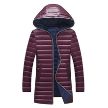 Мужской пуховик, высокое качество, мужская зимняя куртка с капюшоном, куртка на утином пуху, Мужская ветрозащитная парка, Мужская однотонная модная куртка, пальто