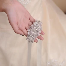 TRiXY S03 дешевые акционные Стразы Свадебные ремни Кристалл бисер свадебный пояс свадебные пояса свадебное платье аксессуары