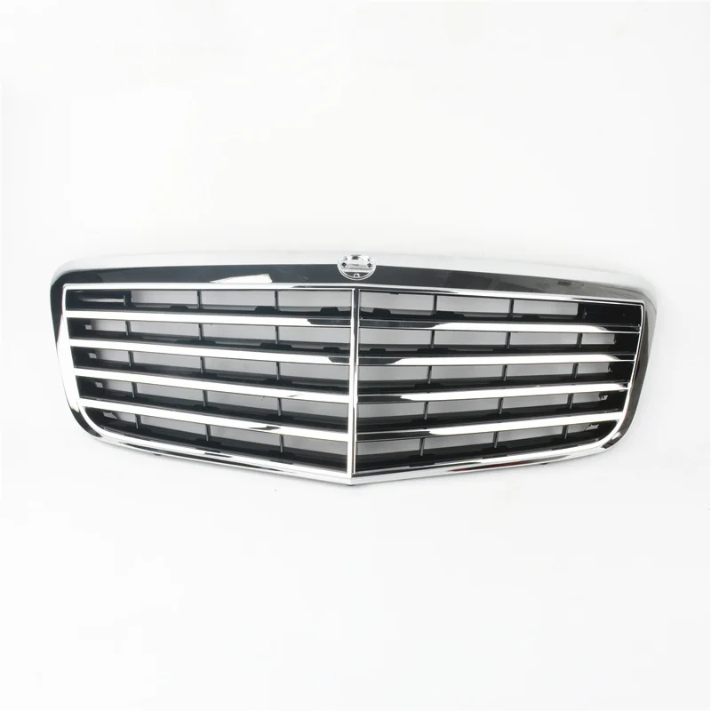 

Серебристая/Хромированная передняя решетка ABS для Mercedes Benz W211 E-Class E300 E320 E500 2007-2009
