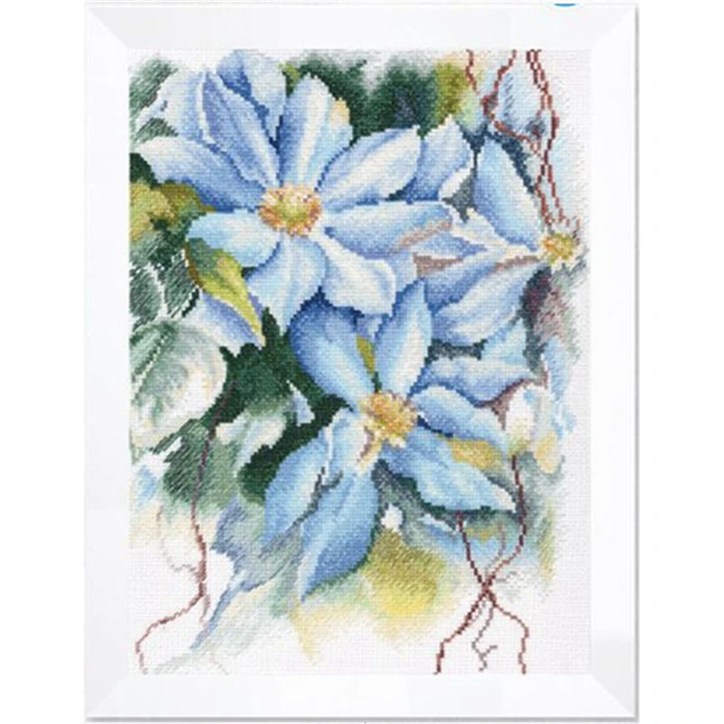 

ZZ4569 For Needlework Kit NOT PRINTED Cross Stich Painting Set Cross Stitch Kits Cross-stitch Embroidery Set Stitch Kits Cross