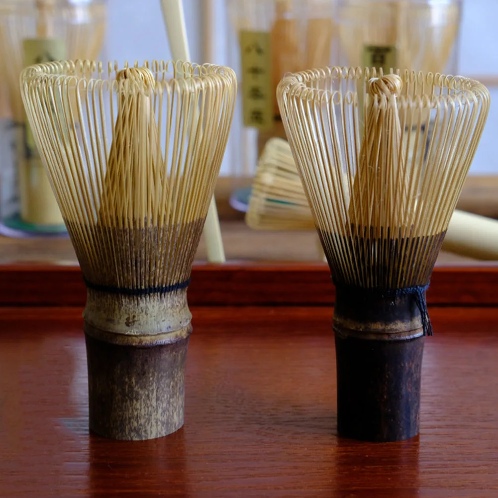 Миксер бамбуковая щетка инструмент японская церемония практичный безопасный чай порошок Ручка Портативный Chasen кухонные аксессуары перемешать веничек для чая «маття»