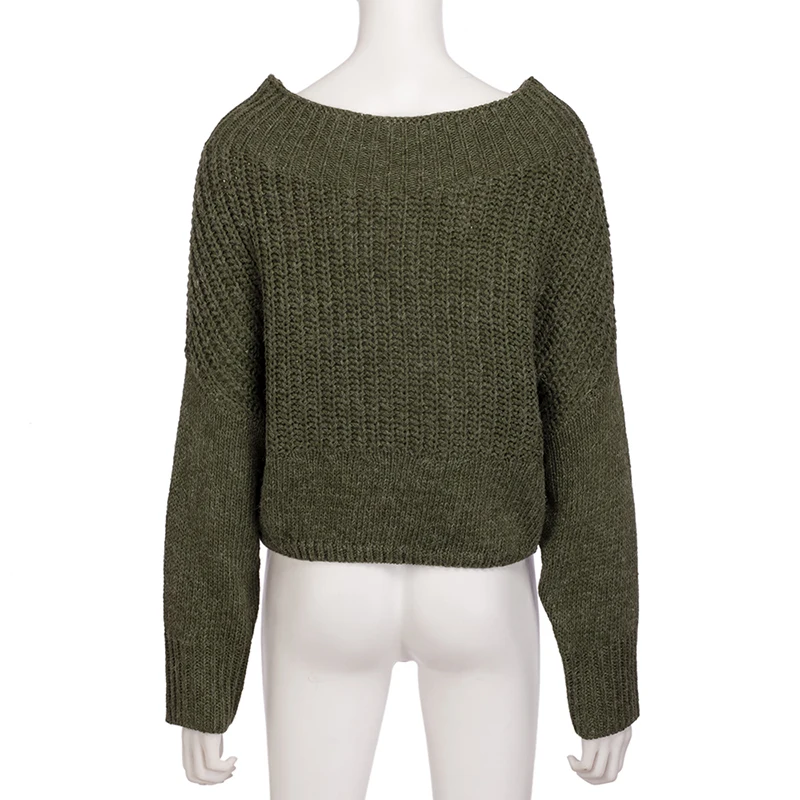 Nadafair, повседневный Женский вязаный свитер, пуловер,, зимний, Одноцветный, шерсть, вязанный, больше размера d, свитер размера плюс, джемперы