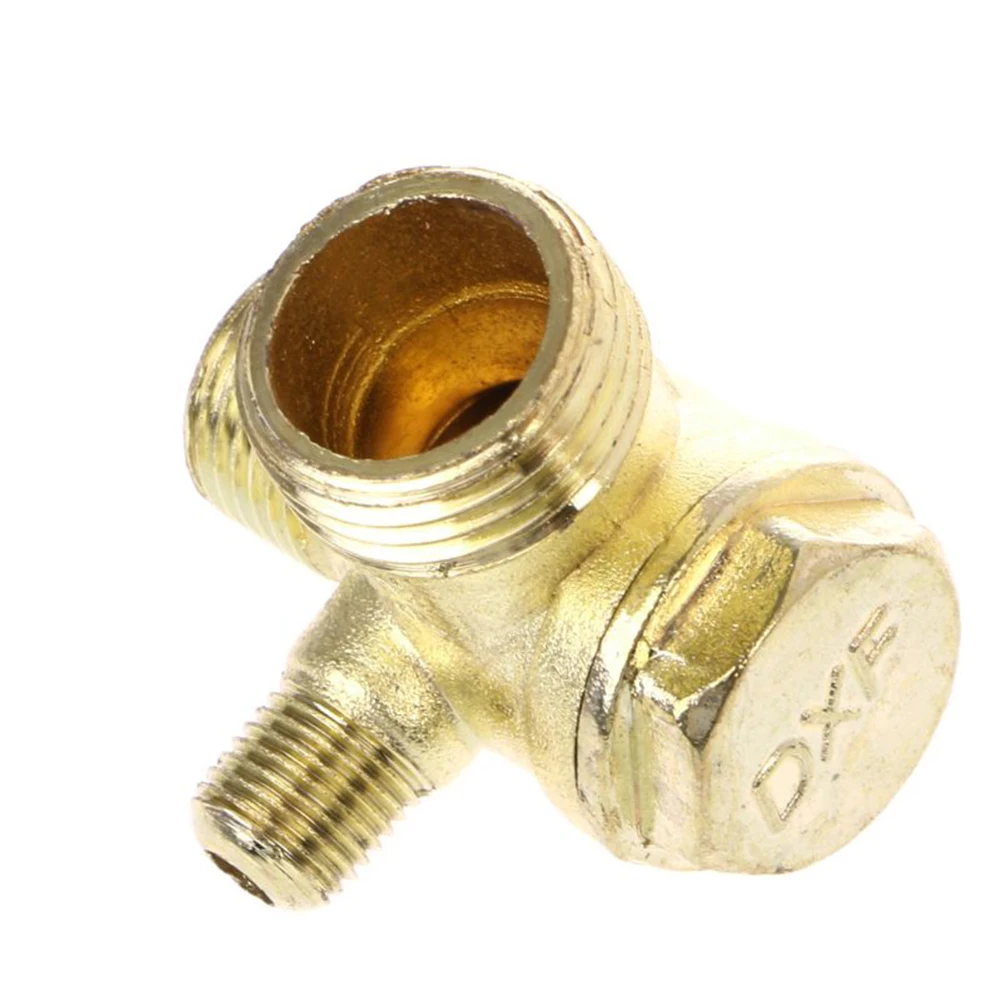 Details about   Air compressor check valve Parts Gold Accessories Replacement New Useful 