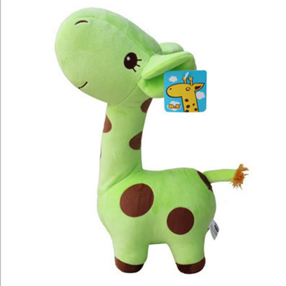 Giraffe Plush Toys Cute Baby Toys Rainbow Dolls For Kids gifts Cute Plush Soft Animal Children 4