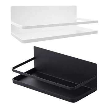 

netic Spice Rack for Refrigerator Spice Storage Fridge Shelf for Kitchen Organizer Easy to Use Kitchen Shelf