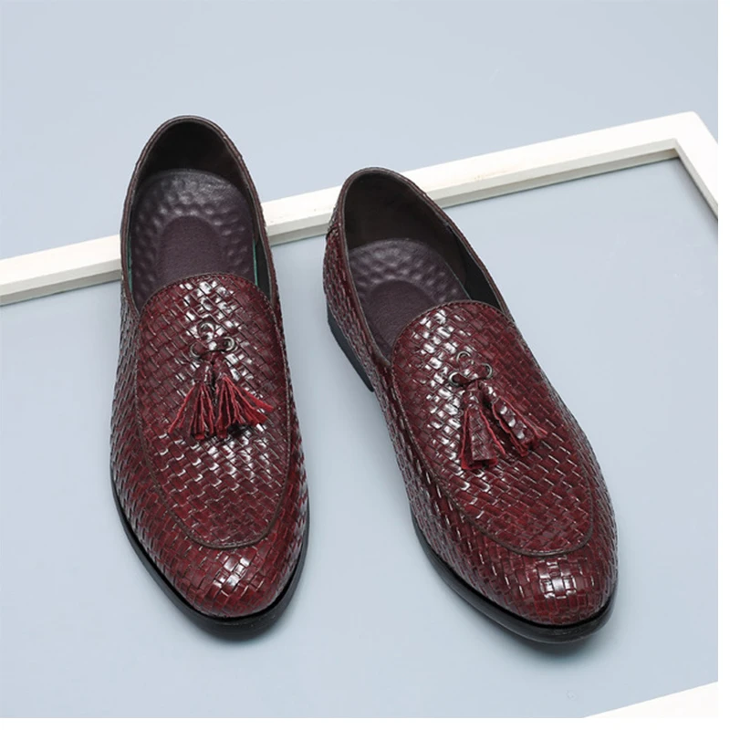 

2020 Men Shoes Leather Casual High Quality Men's Driving Footwear Loafers Breathable Flats Soft Light Shoes Fashion Big Size
