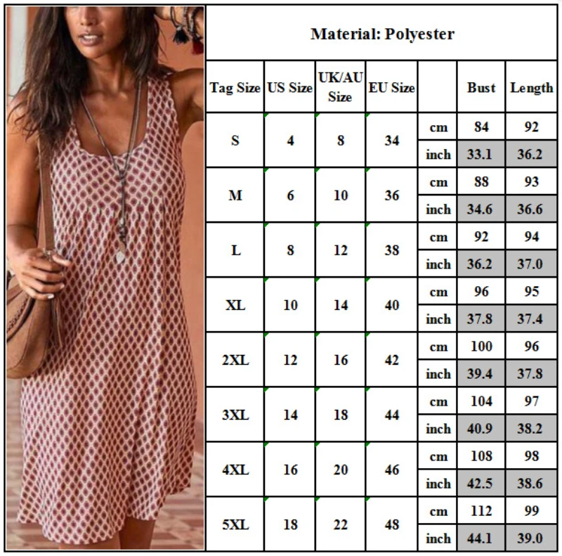 Summer Dresses For Women O-Neck Plus Size Sundress Long Party Sexy ...