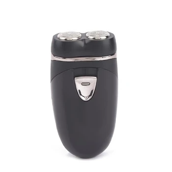 

Men's Daily Shaver Black Atmospheric Rotary 2 Blades Shaver Beard Razor Hair Remover Beard Machine