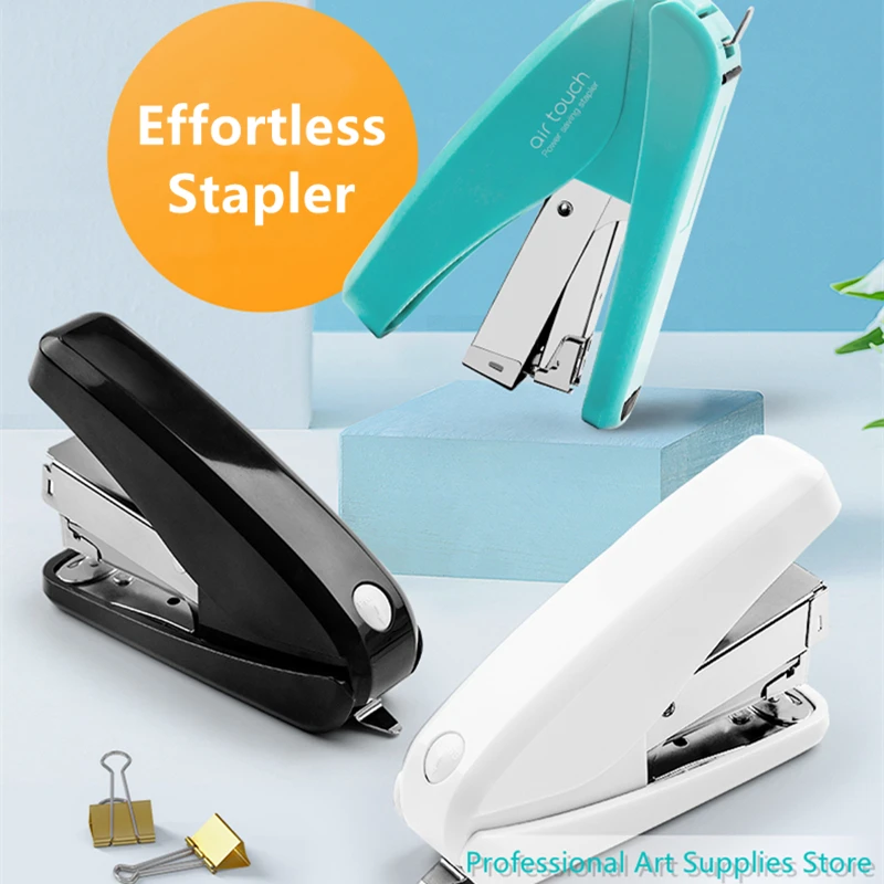

KW-triO 56C8 Effortless Stapler with Remove Staple Air Touch Heavy Duty Thick Binding Machine Paper Book Office School Supplies