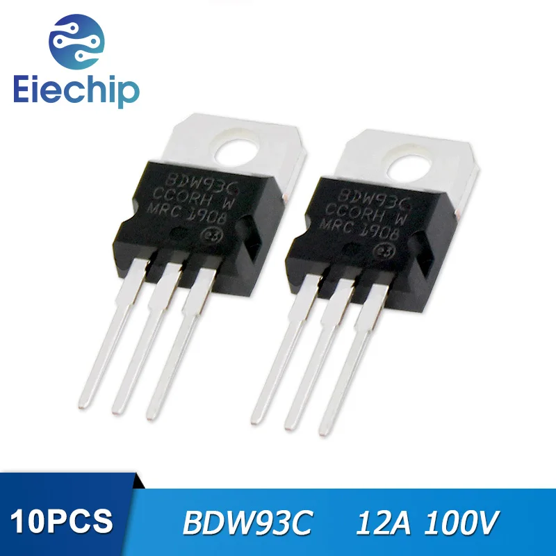 10PCS BDW93C TO 220 12A 100V 트랜지스터|반도체 집적회로| - AliExpress