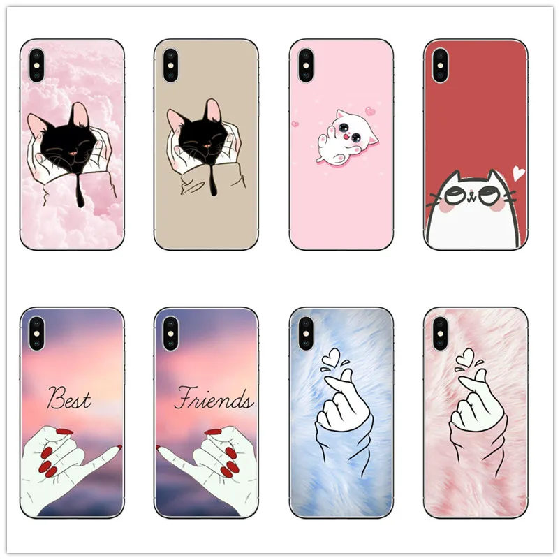Милая Пижама Hello Kitty Пижамный костюм с любящее сердце силиконовый чехол для