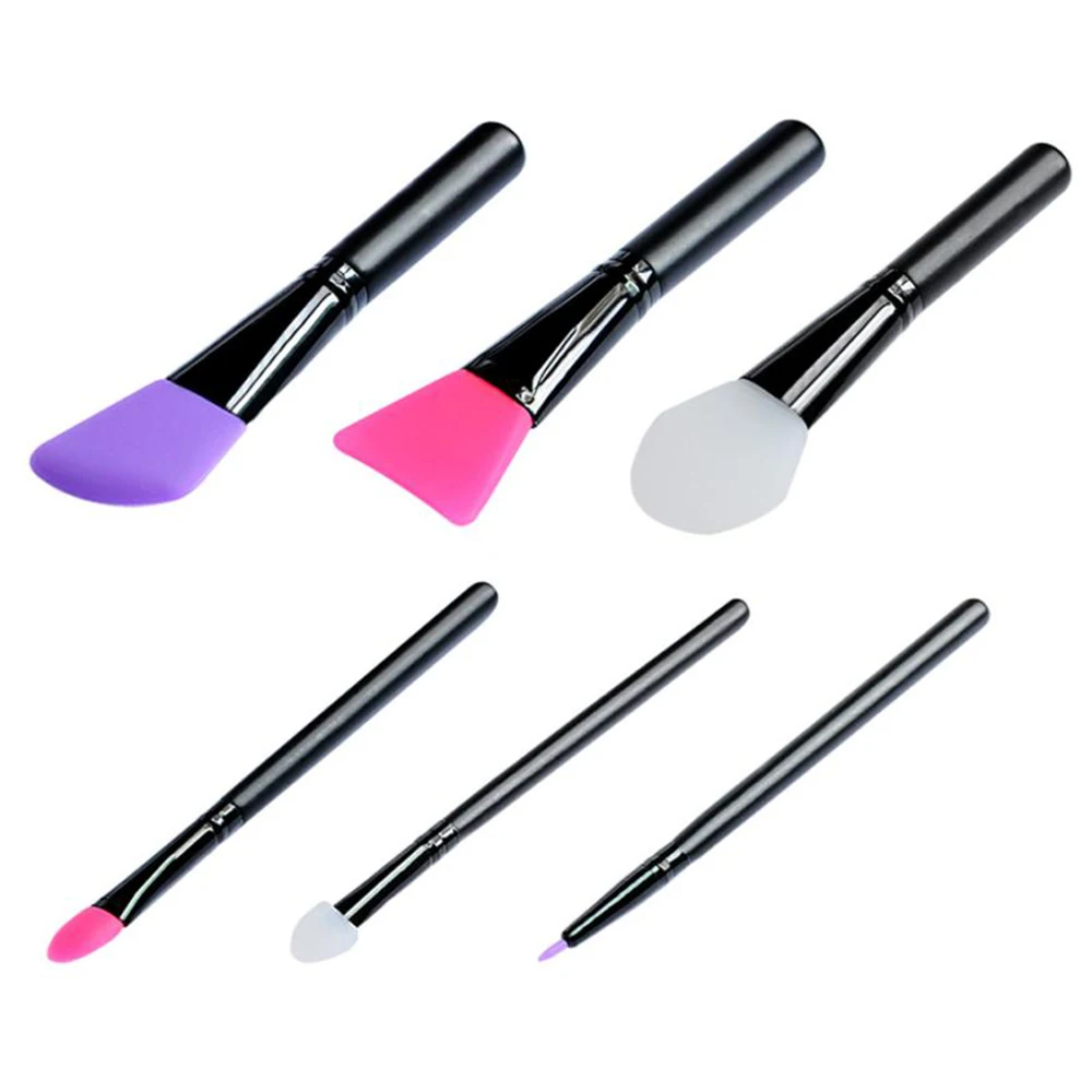 

New Wooden Handle Facial Face Mud Mask Mixing Brush Cosmetic Makeup Eye Shadow Brush Kit Skin Care Treatment Makeup Tool