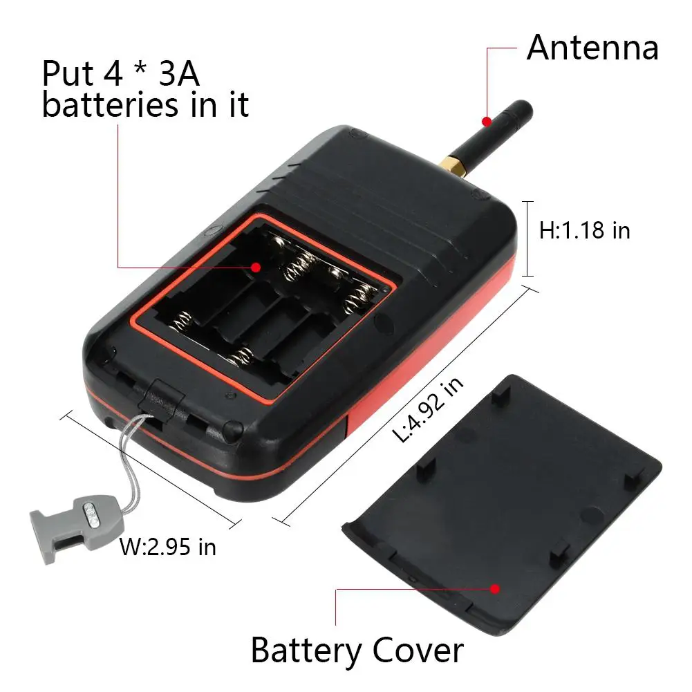  HobbyLane Smart Portable Depth Fish Finder with 100 M Wireless Sonar Sensor Echo Sounder Fishfinder