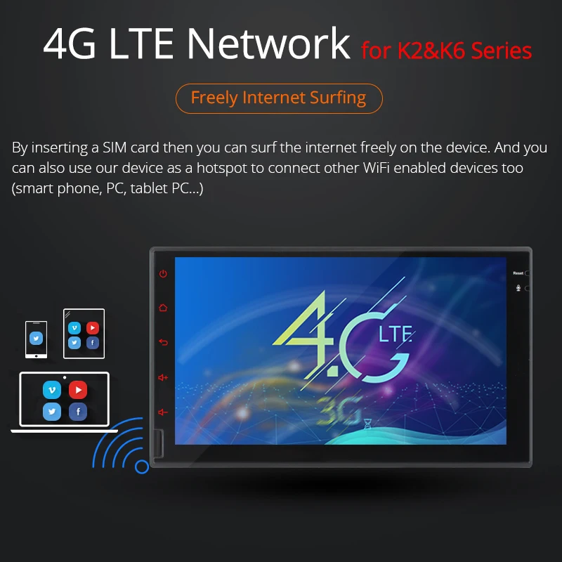  Ownice K1 K2 K3 Octa 8 Core Android 2G RAM 32GB ROM Support 4G LTE SIM Network Car GPS 2 din Univer
