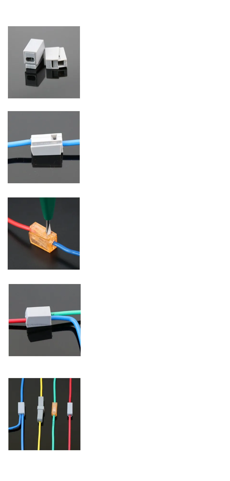 Быстрый соединитель проводов терминалы Весна kabel conector клеммный кабель eletrico Соединительный Терминатор блок коннектор faston 1 pin