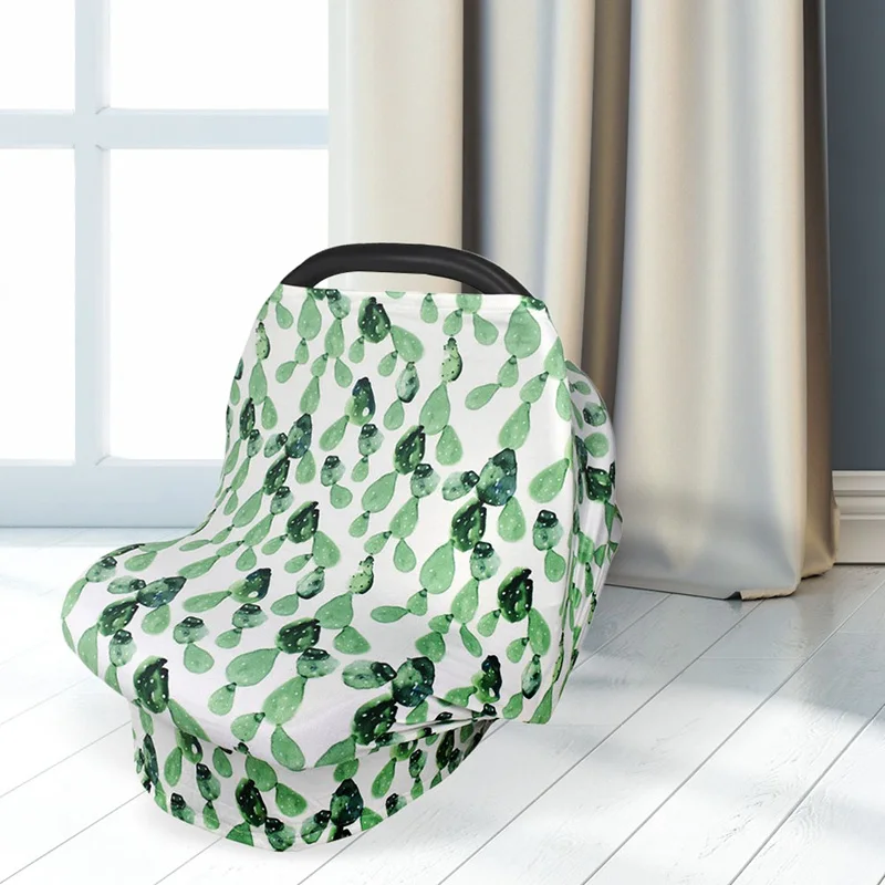 

Multi-Functional Breastfeeding Cover Baby Infant Breathable Cotton Muslin Nursing Cloth Safety Seat Sunshade Cover Cape Apron