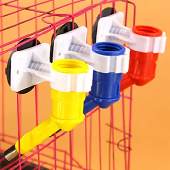 

Pet Dog Drinking Kit Hanging Water Bottle Head Easy to Use Pets Supplies JAN88