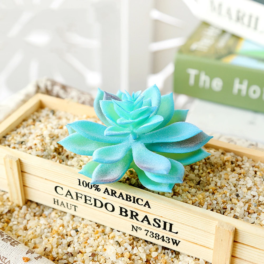 New Bonsai Artificial Succulents Lotus Plants Flower Christmas Wedding Party Supplies Fake Plants Home Garden Decoration