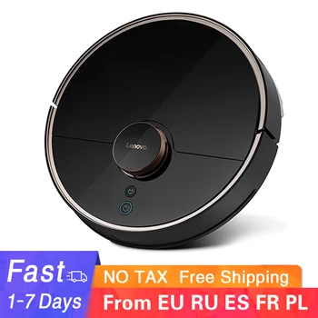 

Robot Vacuum Cleaner Map Navigation,WiFi App,2200Pa Suction,Smart Memory,Electric WaterTank Wet Mopping Disinfect