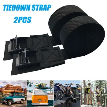 

Newly 1 Pair Tie Down Straps Dorsal Surfboard Kayak Surf Roof Rack Outdoor Bike