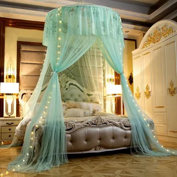 

Summer Mosquito Net Bed Canopy Dome Bed Canopy Anti-mosquito Insect Hung Dome Mosquito Net Princess Bed Tent Canopy Bed Curtains