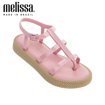

Melissa Caribe Verao Platform + Salinas Women Jelly Shoes Fashion Adulto Sandals 2020 New Women Sandalias Melissa Rome Sandals