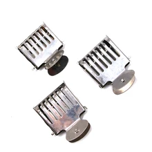 10 шт. пчеловодная королева пчелиная клетка для выращивания зажимы Ловец улей Защитная крышка инструменты клетки из нержавеющей стали клип