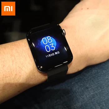 

MIUI For Watch smart watch NFC 2019 xiaomi waterproof smartwatch Snapdragon MIUI For Watch AMOLED HD 1.78'' Screen call + xiaoai