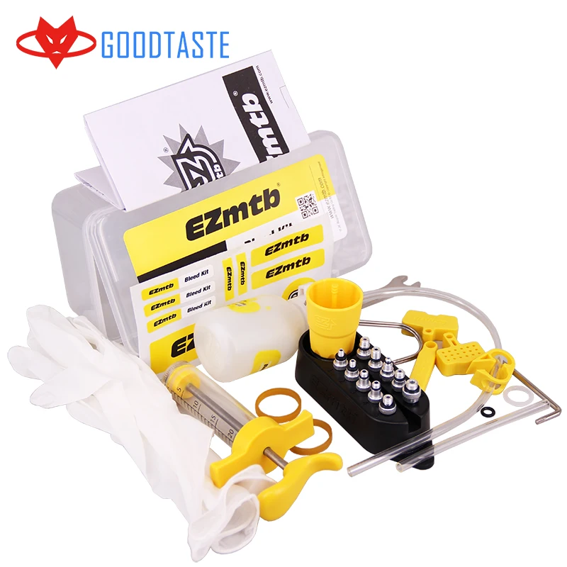 

Bicycle Hydraulic Brake Bleed Tool Kit For Shimano, Tektro, Margura and Series Disc Brake System Use Mineral Oil Brake SW0018