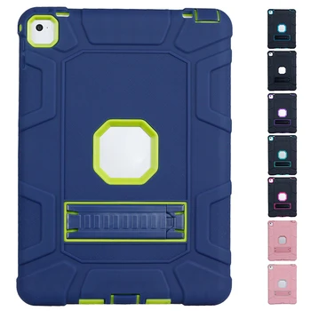 

Shockproof Heavy Duty Rubber Hard Stand Case Cover For iPad Pro 9.7 Color: Rose Gold+Gray