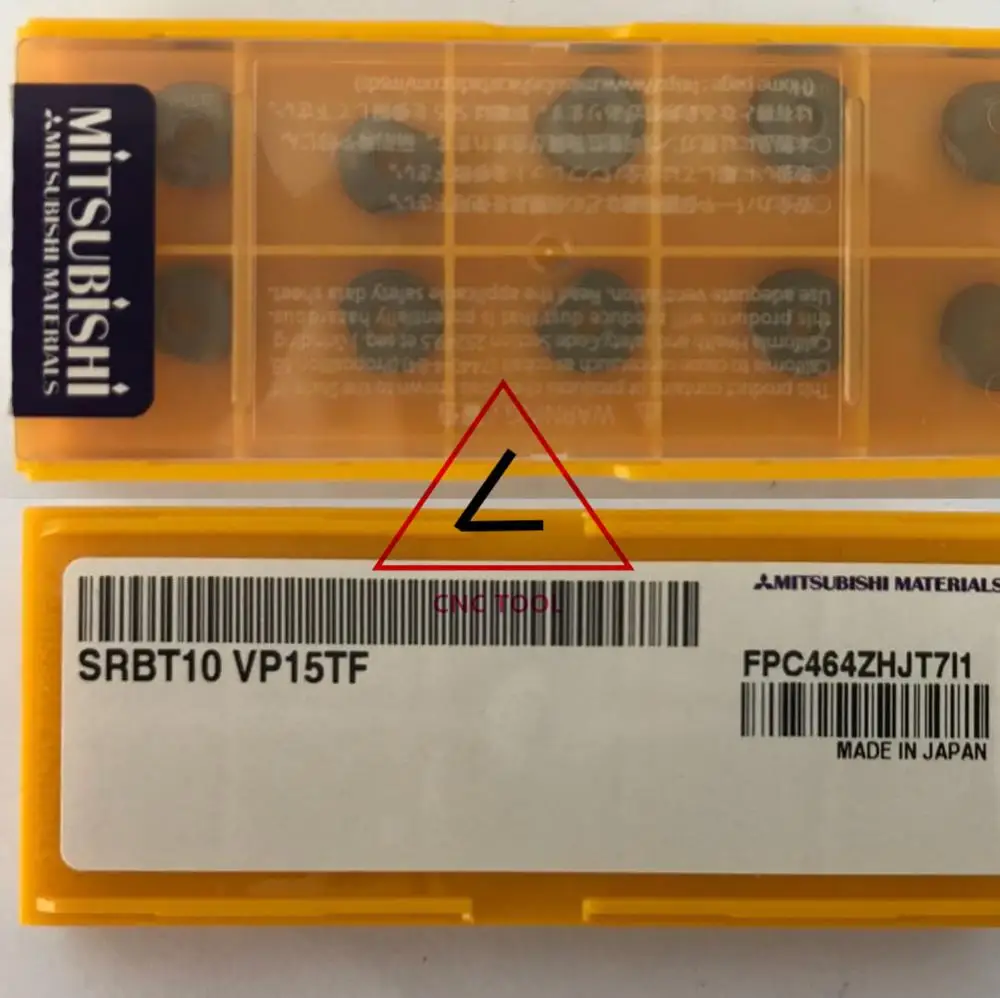 

SRBT10 VP15TF 10pcs original milling insert DIAEDGE