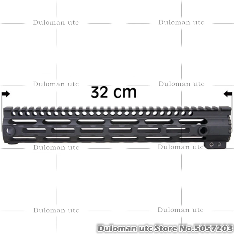 Duloman utc Midwest MI AR15 M-LOK бесплатно поплавок поручень CNC легкий 12,5 дюймов тактическая Гарда для страйкбола AEG/GBB