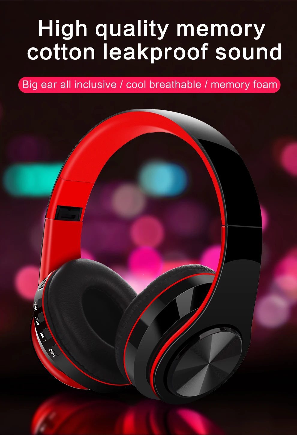 Hi-Fi, Bluetooth, наушники спортивные наушники-вкладыши стерео гарнитура Auriculares Bluetooth наушники для компьютера головной телефон ПК с микрофоном