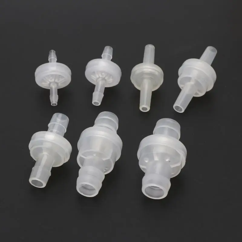 Plastic OneWay NonReturn Water Inline Fluids Check Valves for Fuel