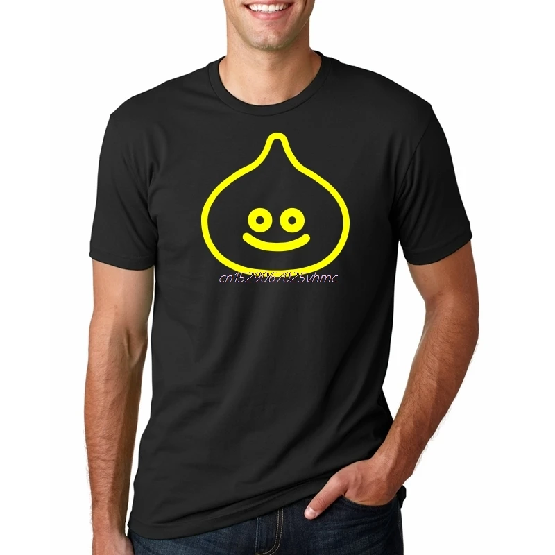 

New Dragon Quest Slime Retro Short Sleeve Blue Men's T-Shirt Size Cool Casual pride t shirt men Unisex Fashion tshirt