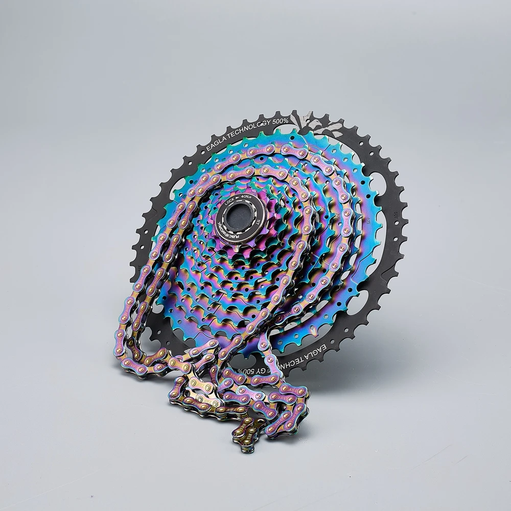 RACEWORKS XX1 agle AXS X1 1199 кассеты 11 Speed 50t Rainbow|Храповик велосипеда| |