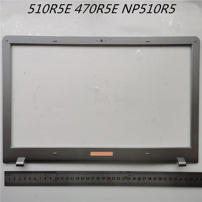 Новый ЖК задняя крышка Топ чехол для Samsung 510R5E 470R5E рамка Передняя Корпус