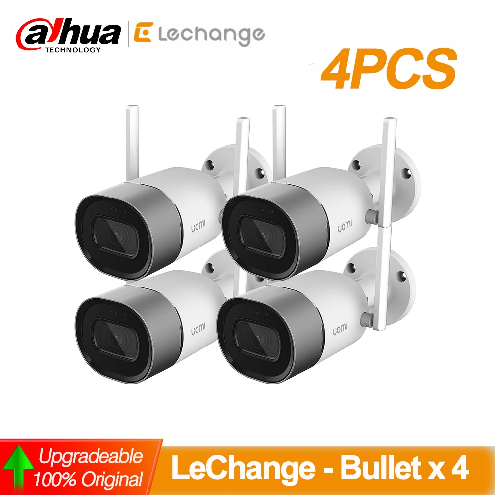 Dahua LeChange (IMOU) IPC G26 оптовая продажа 4 шт./лот Bullet 2MP Wifi камера H.265 облако Sd карта памяти