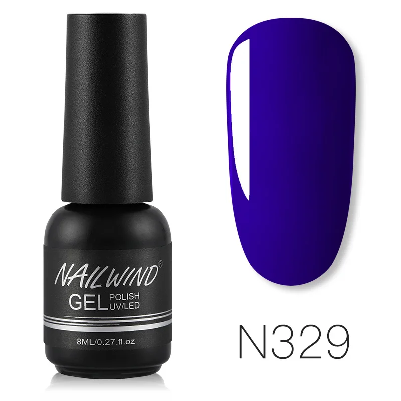 RE11-N329 NAILWIND Гибридный лак набор все для маникюра Полупостоянный гель uv Vernis светодиодный гель лак впитывающийся художественный Гель-лак для ногтей - Цвет: RE11-N329