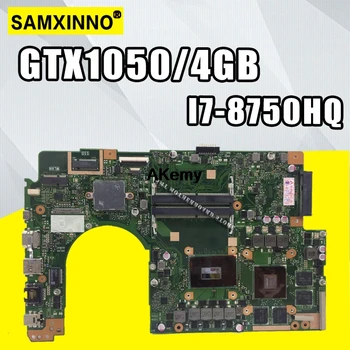 

For Asus VivoBook Pro 15 X580G X580GD Laptop Motherboard Mianboard With/ GTX1050/4GB I7-8750HQ