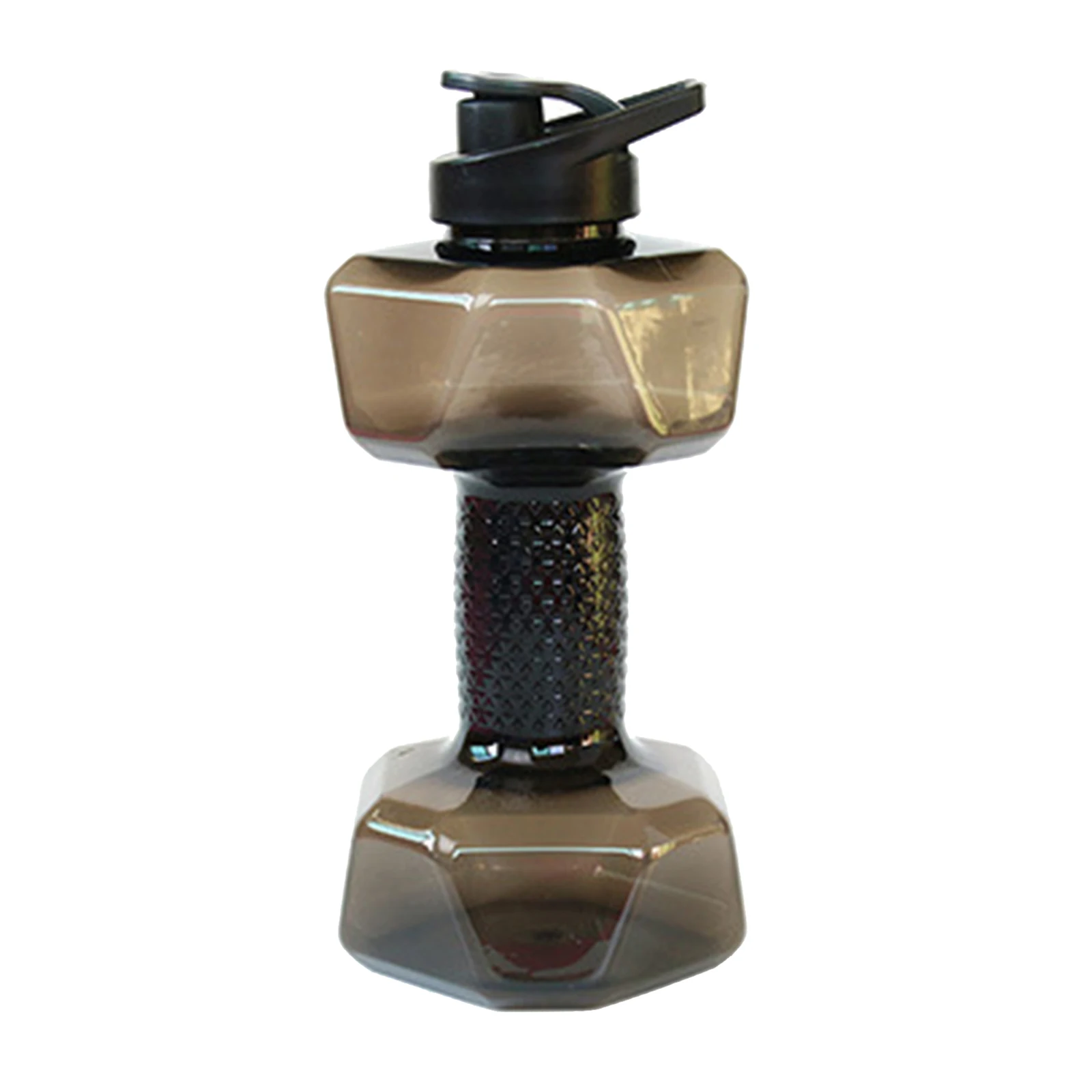 Portable Plastic Water Bottle Dumbbell Kettle for Fitness Outdoor Camping