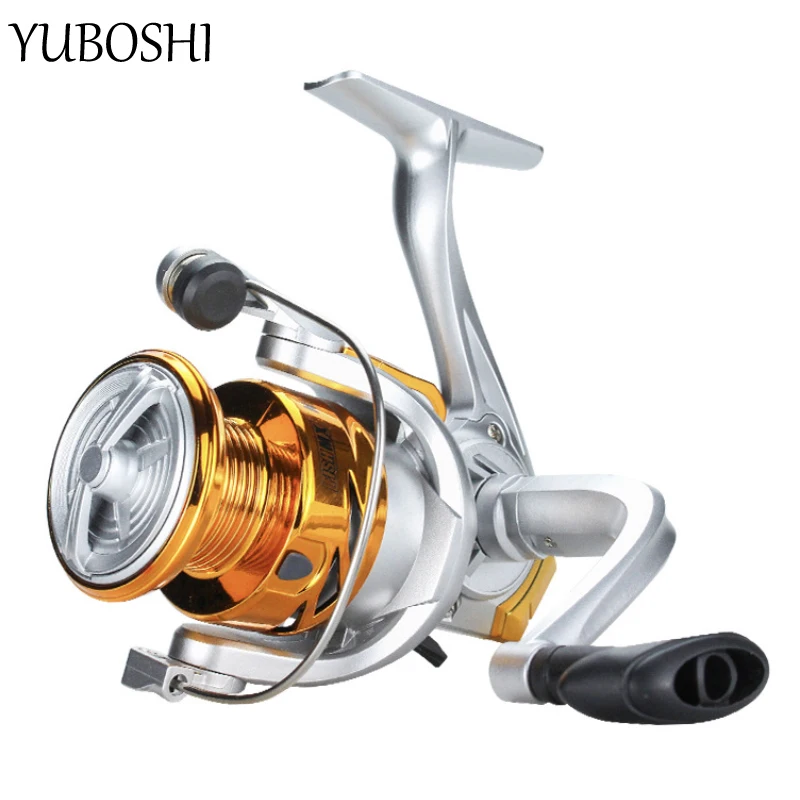 

YUBOSHI 2022 New Interchangeable Left/Right Fishing Wheel Coil 5.2:1/4.7:1 Spinning Fishing Reel 2000-7000 Series