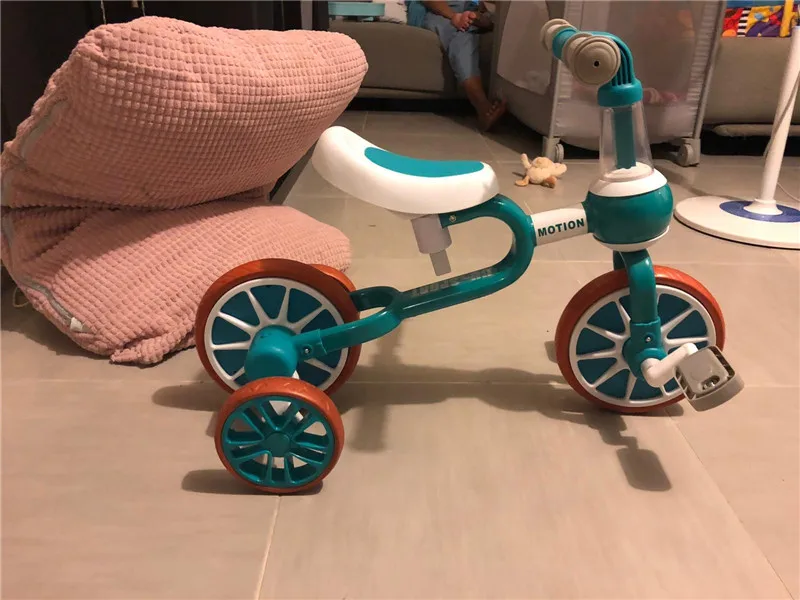 3 in 1 Kids Balance Bike Baby Push Bicycle For 2 3 4 Ages Child Toddler Learn to Ride Walker Multifunction Kids Ride on Toy