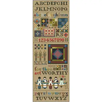 

Sewing Amish Quilt patterns Counted Cross Stitch 11CT 14CT DIY Chinese Cross Stitch Kits Embroidery Needlework Sets home decor