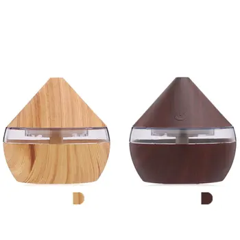 

XBH-073 Ultrasonic Aromatherapy Machine Wood Grain Humidifier Silent Home Atomized Essential Oil Diffuser